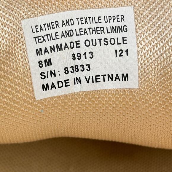 Tory Burch Women's Good Luck Athletic Sneakers SZ 8 Low Top Platform Shoes Beige - Picture 10 of 11